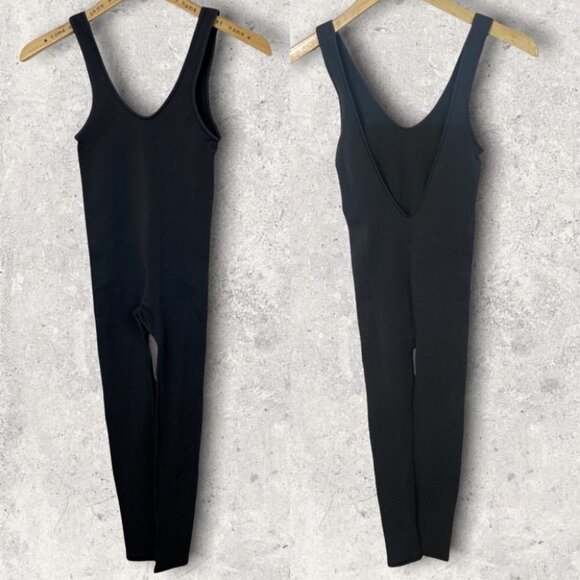 Lululemon 2020 Dance Onesie Graphite Grey Jumpsuit Seamless Knit One Piece 2 - Picture 3 of 14